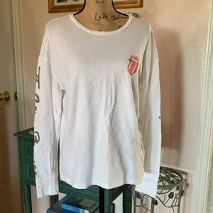 ROLLING STONES Long Sleeve Shirt Size M